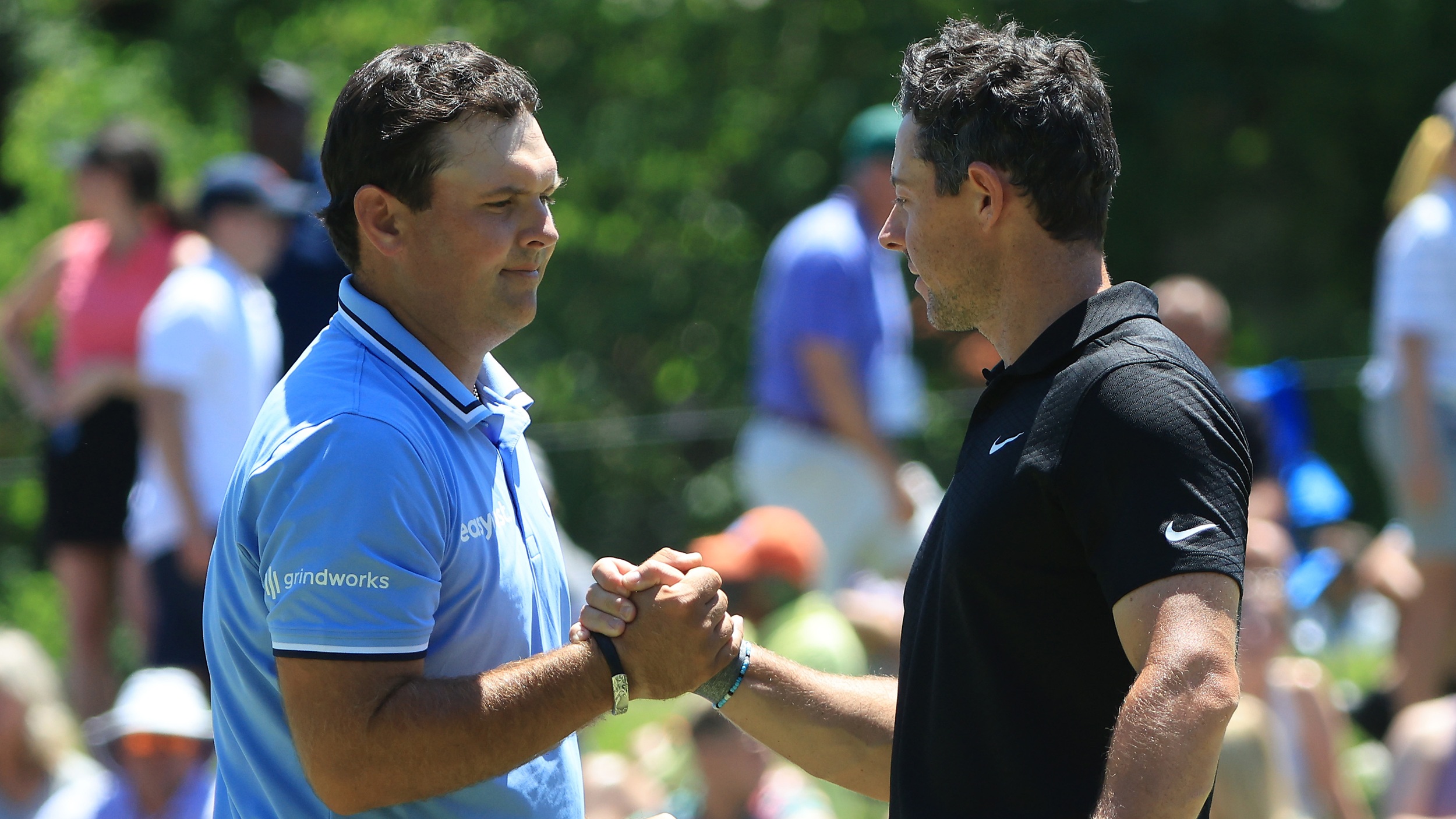 Patrick Reed and Rory McIlroy will fight it out for the Race To Dubai title on the DP World Tour