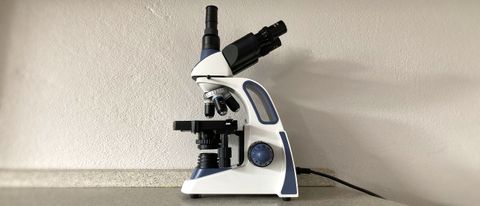 Swift SW380T microscope side view