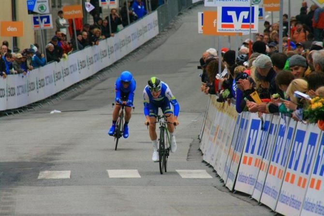 Simon Clarke (Orica GreenEdge) put in a good performance