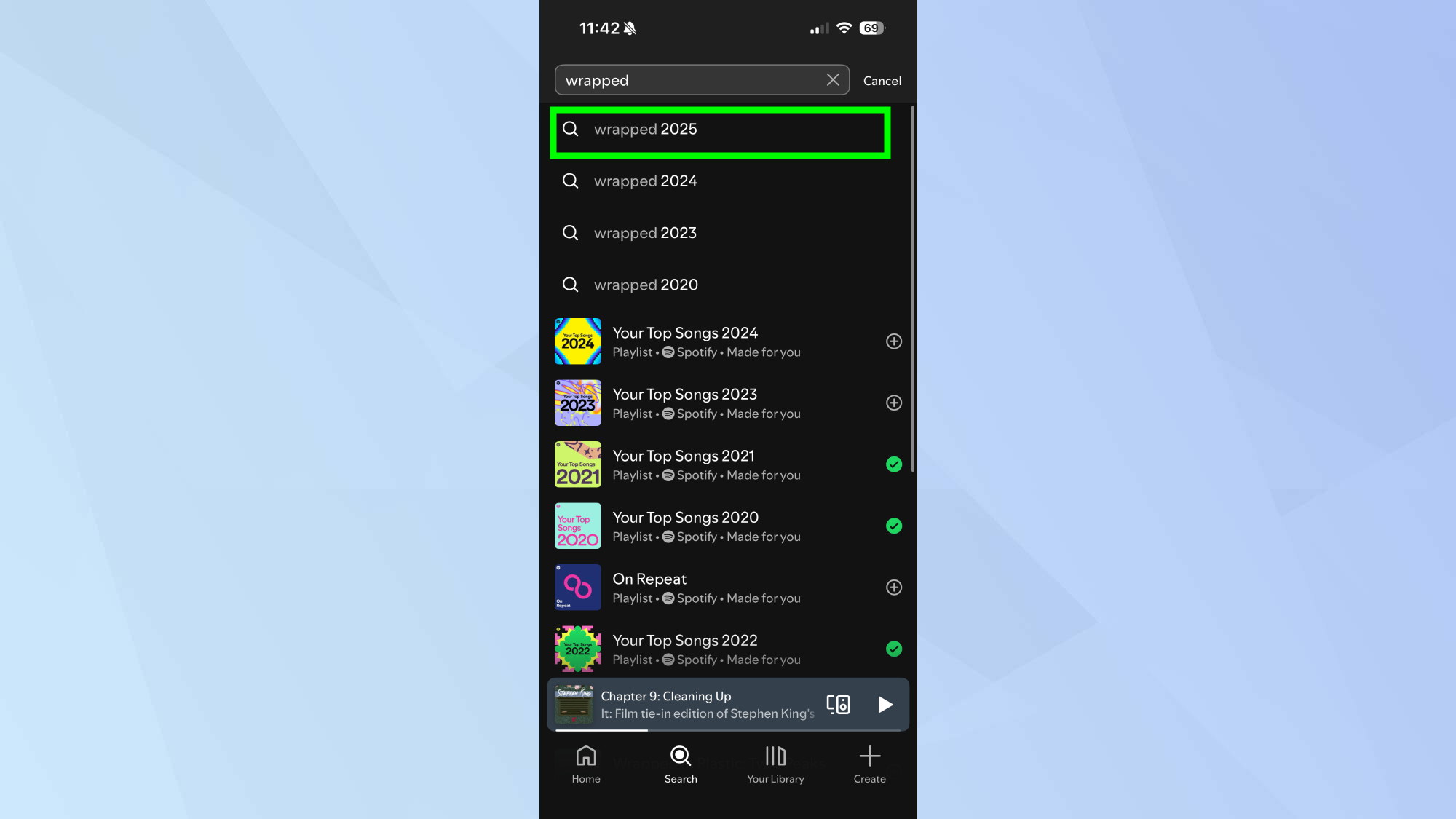 Spotify Wrapped 2025