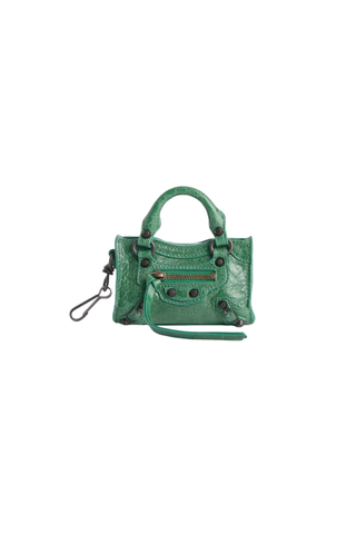 Women's Le City Micro Bag Charm in Emerald