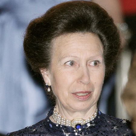 Princess Anne wearing a pearl choker in 2011 