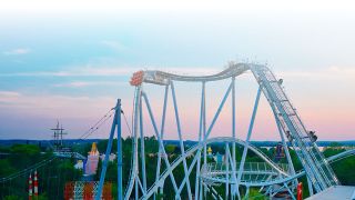 Oblivion coaster at Gardaland