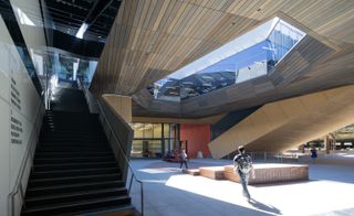 The interior courtyard and oculus