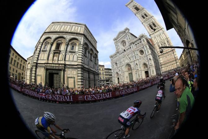 The elite women in action in Florence at the 2013 road race world championships