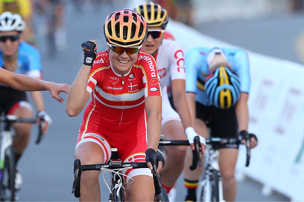 New world champion Amalie Dideriksen (Denmark)