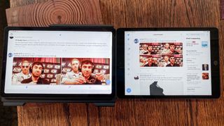Samsung Galaxy Tab S6 Lite review - android vs iPadOS