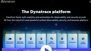 Dynatrace website screenshot