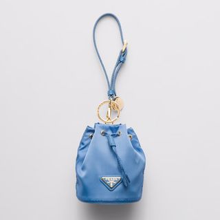 prada, Mini Icon Re-Nylon Bag Charm