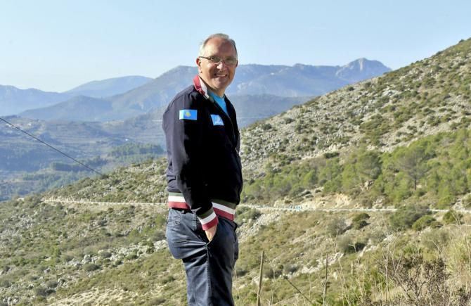 Astana team manager Giuseppi Martinelli