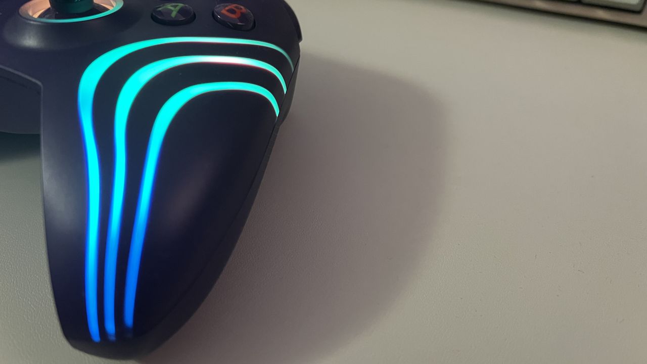 PDP Afterglow Wave controller on a desk.
