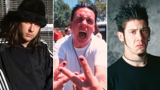Korn’s Jonathan Davis, Papa Roach’s Jacoby Shaddix and Limp Bizkit’s Wes Borland