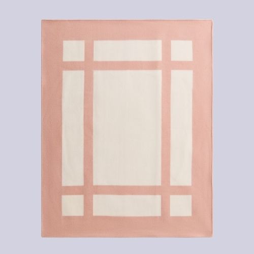 H&amp;amp;M Home, Wool-Blend Blanket - Brown/colour Block