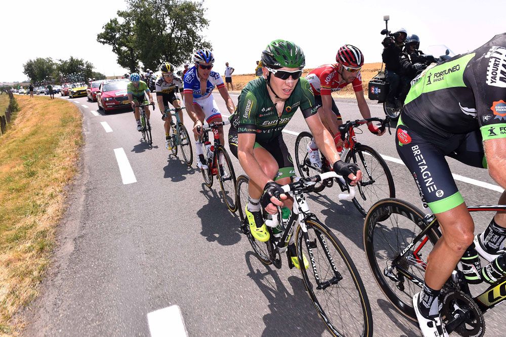 Cyril Gautier in the breakaway