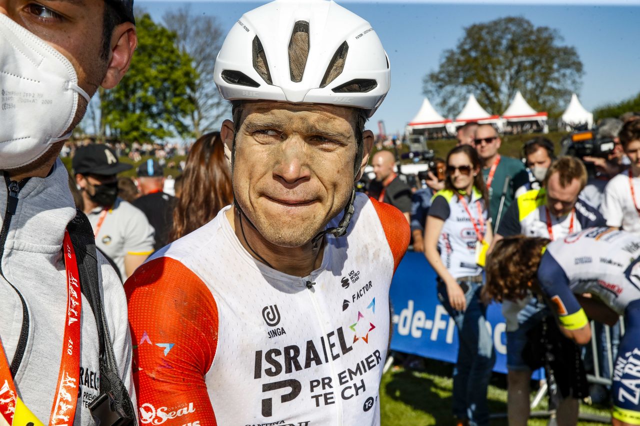 Paris Roubaix 2022 - 119th Edition - Compiegne - Roubaix 257.2 km - 17/04/2022 - Guillaume Boivin (CAN - Israel - Premier Tech) - photo Rafa Gomez/SprintCyclingAgency&Acirc;&copy;2022
