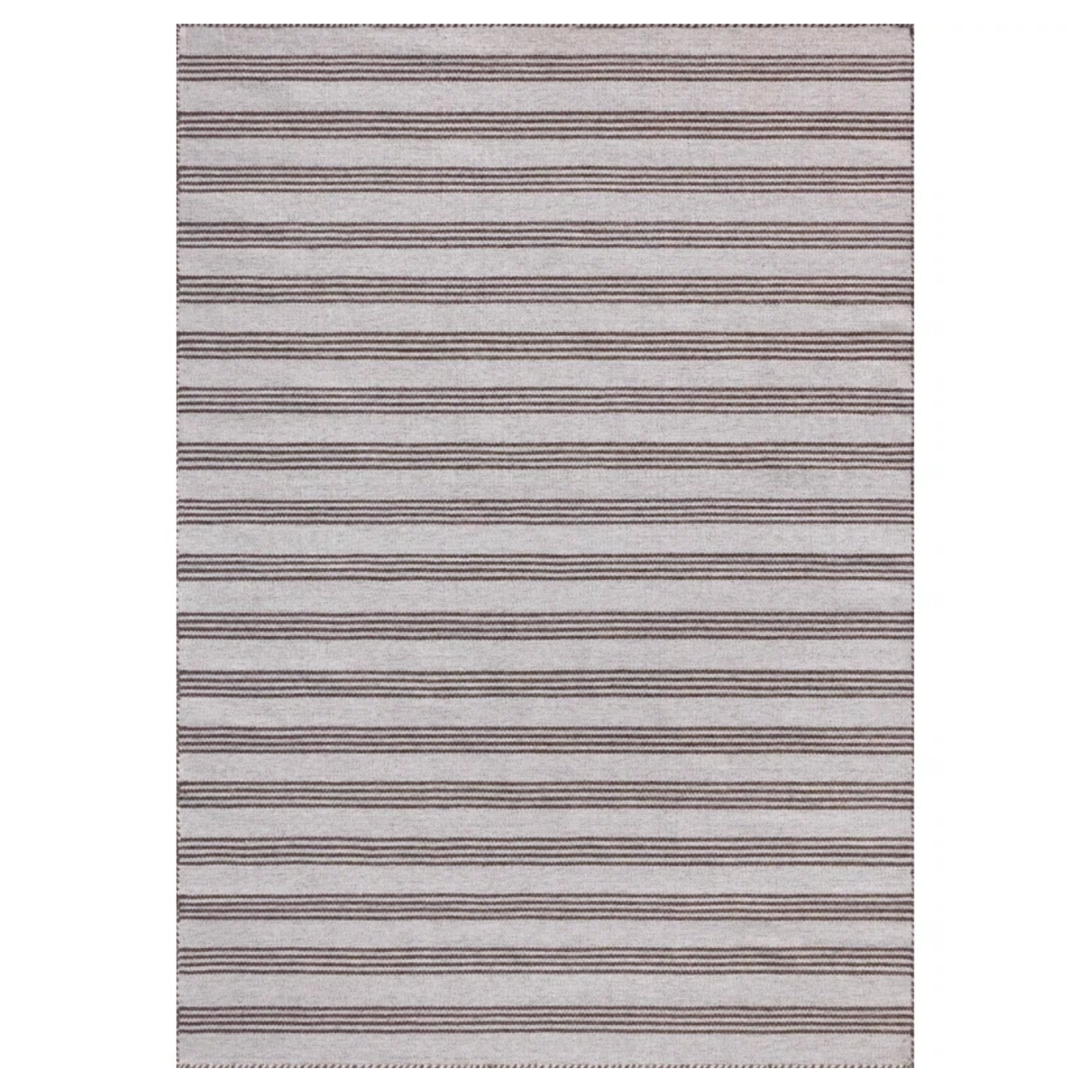 a striped rug