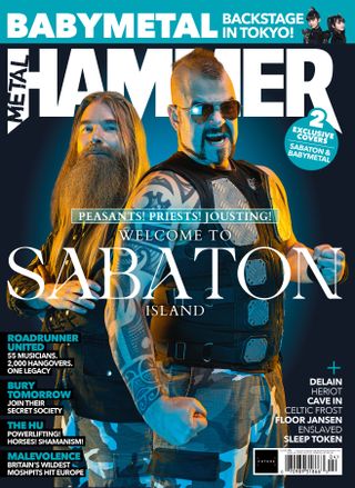 Sabaton Metal Hammer cover