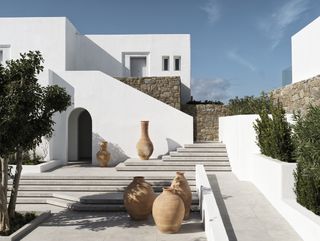 Exterior of Deos Mykonos