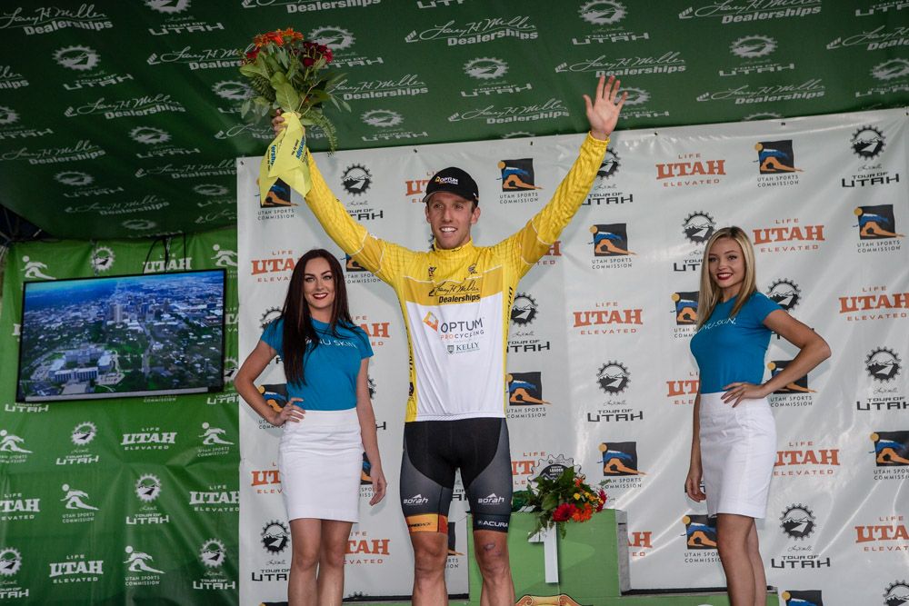 Michael Woods (Optum) moves into yellow after todays stage