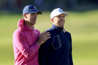 Billy Horschel and pal and former West Ham captain Mark Noble