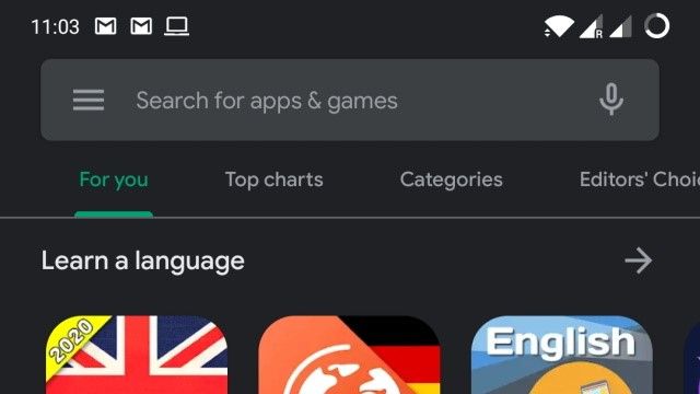 One of Google's most important apps finally has its own dark mode toggle