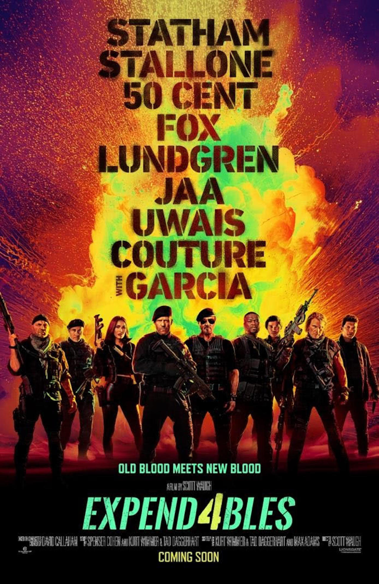 The Expendables 4 poster