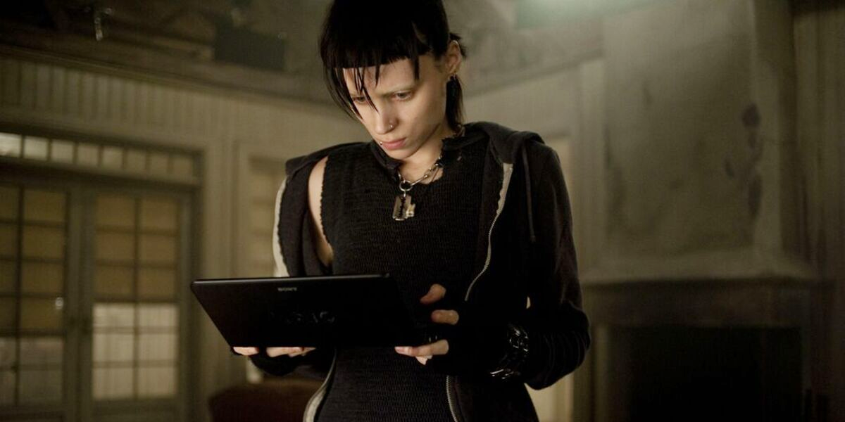 The Girl with the Dragon Tattoo Rooney Mara Lisbeth Salander