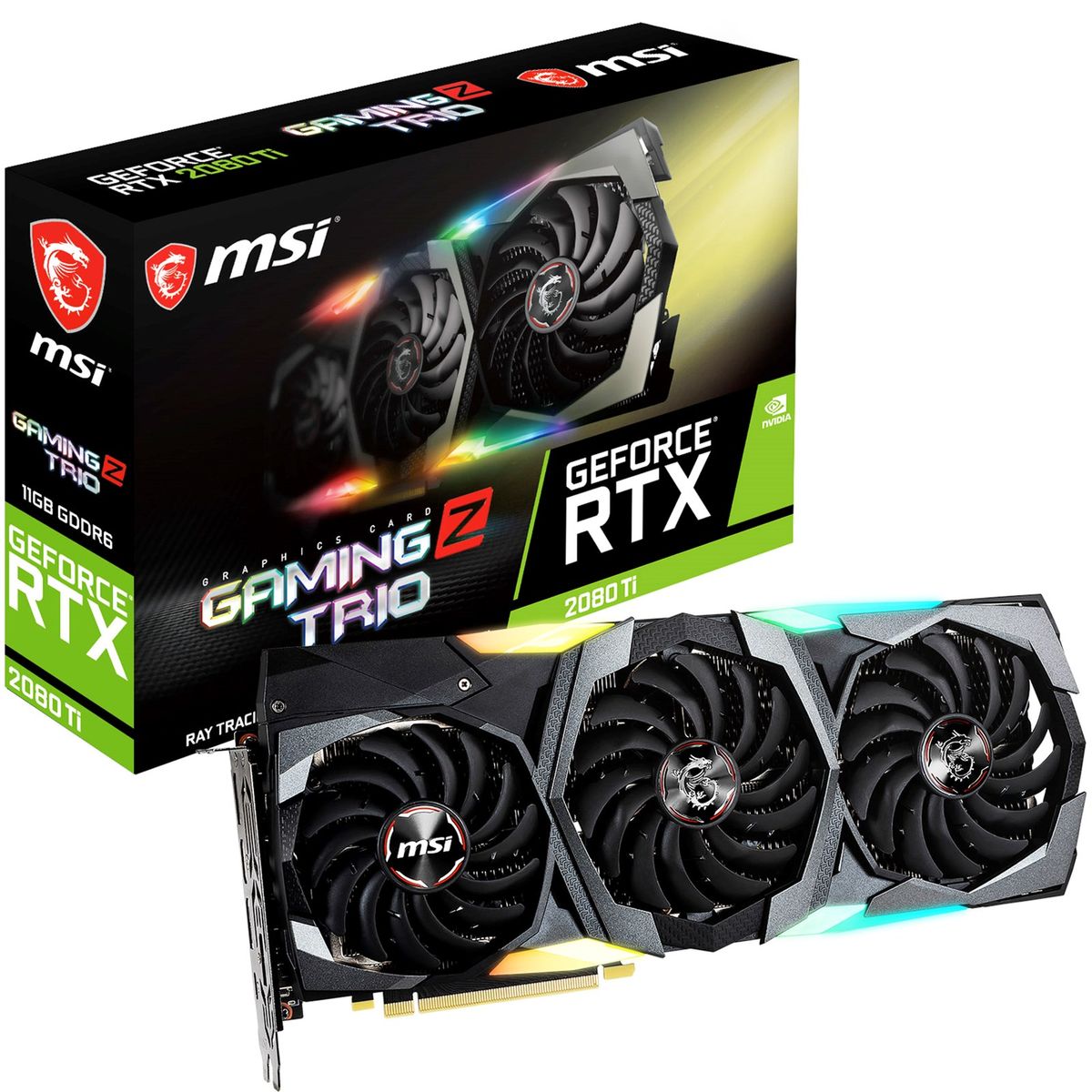 MSI Delivers First GeForce RTX 2080 Ti With 16 Gbps GDDR6 Memory