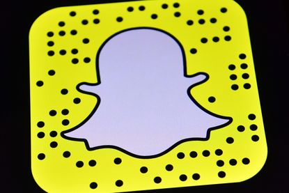 The Snapchat logo 