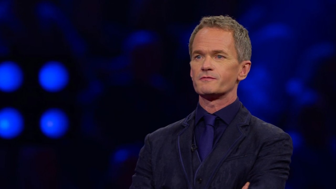 Neil Patrick Harris presenteert What's In The Box op Netflix.