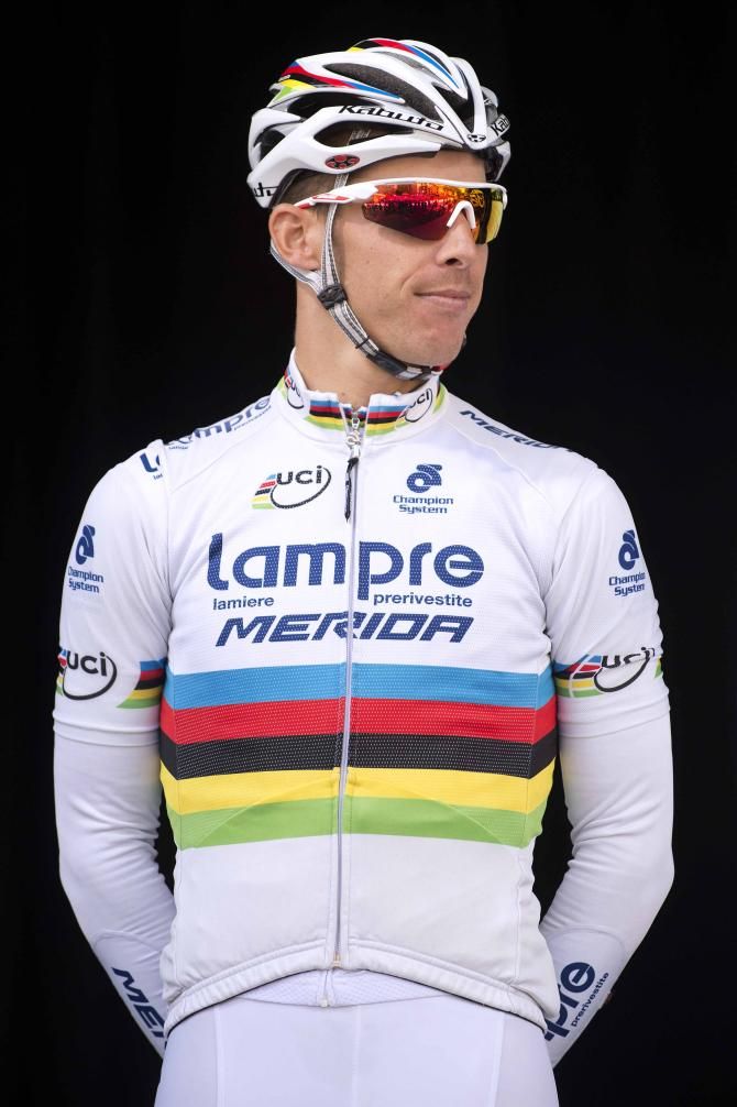 World Champion Rui Costa (Lampre-Merida)