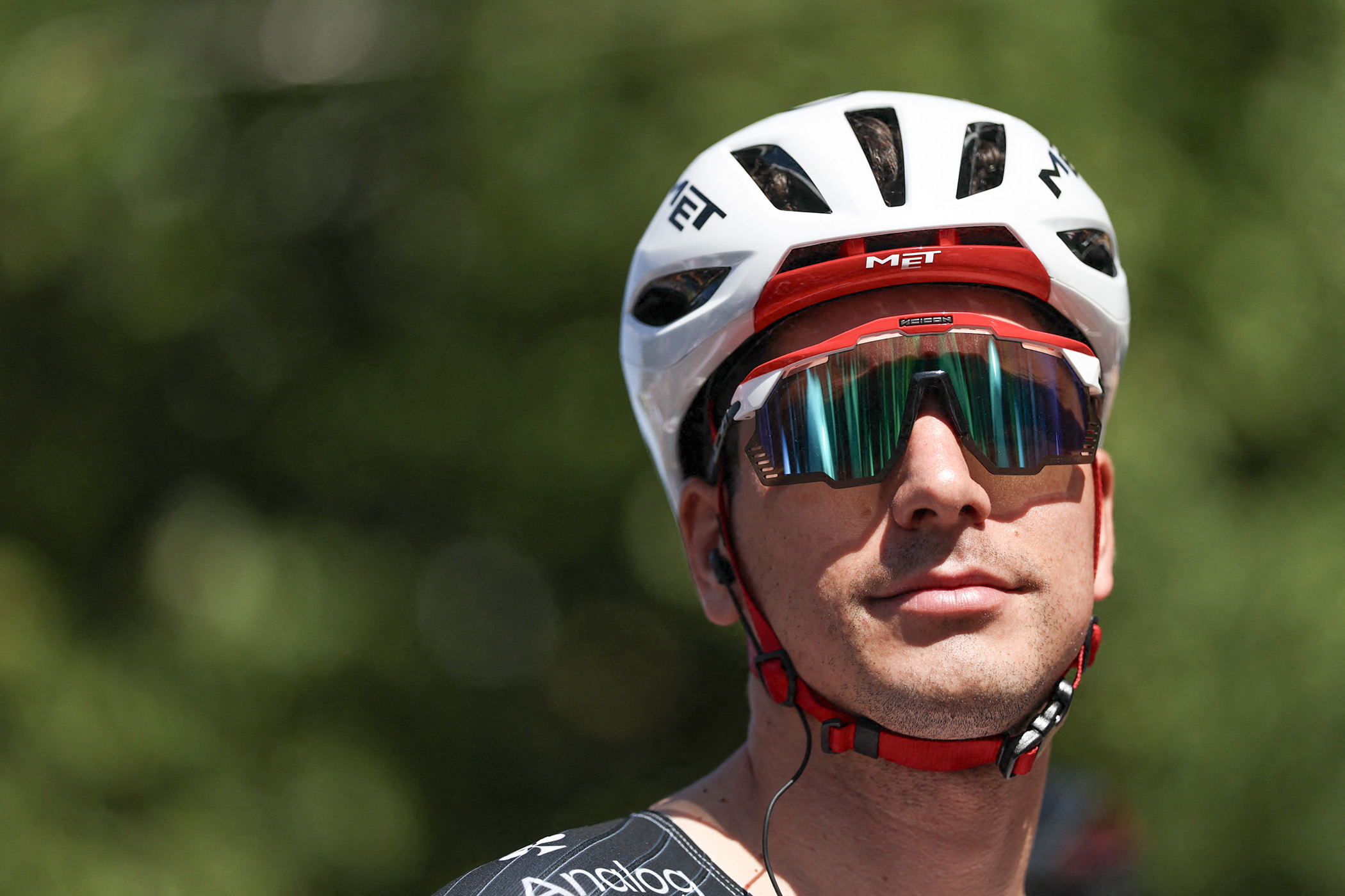 Jo&amp;atilde;o Almeida facing the camera at the Tour Auvergne-Rhone-Alpes