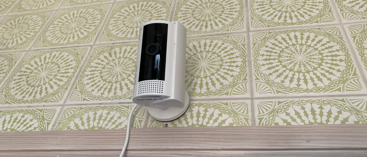 Ring indoor cam (gen 2) on a wall