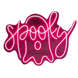 CandyledneonsignShop spooky LED sign