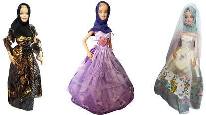 Barbie dolls in Muslim Clothing