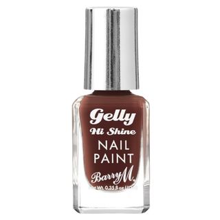 Barry M Gelly Nail Paint In Shade Cappuccino 