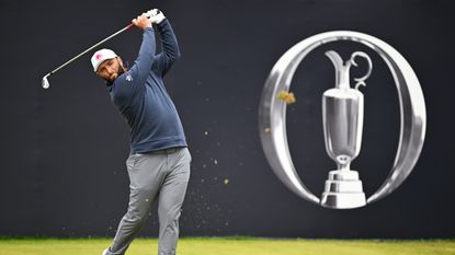 Jon Rahm takes a shot at The Open