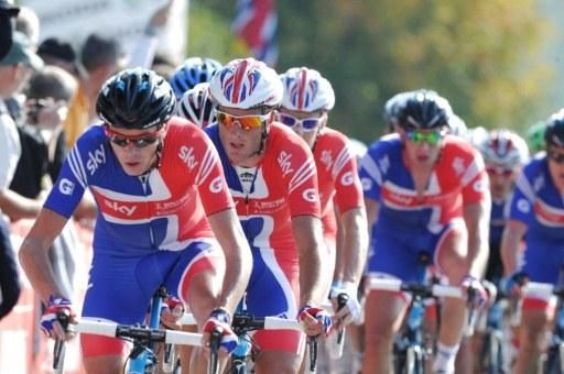 The Great Britain team did a great ride all day
