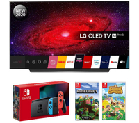 55" LG CX OLED TV | Nintendo Switch | Animal Crossing: New Horizons | Minecraft | LG FN4 headphones £1508 at Currys