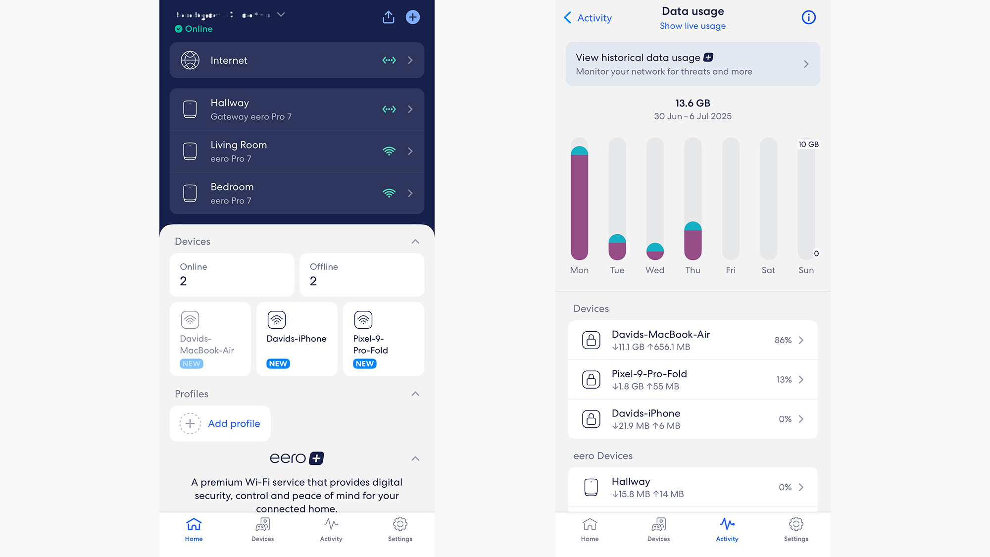 Eero 7 Pro mesh router app