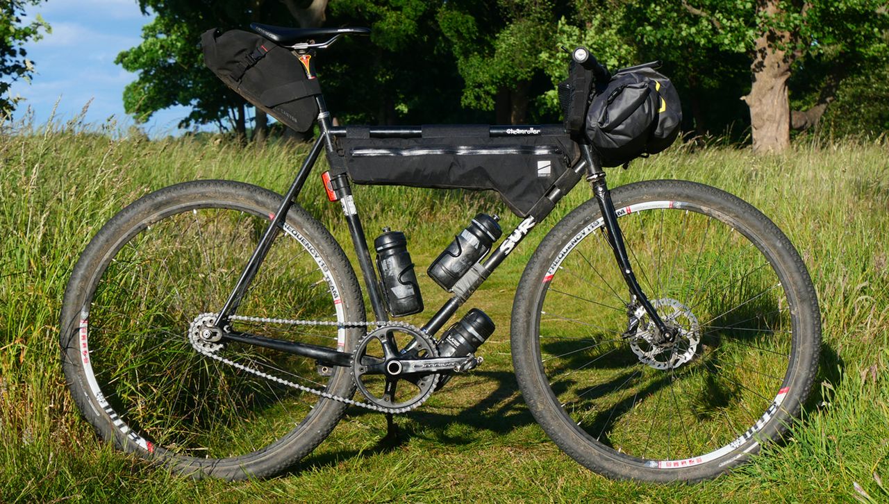 Surly Steamroller with bikepacking bags