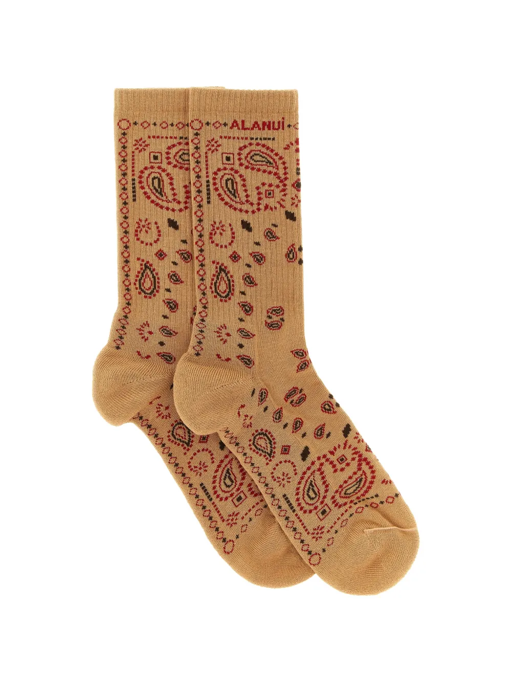 Alanui Bandana Paisley Jacquard Socks | Os