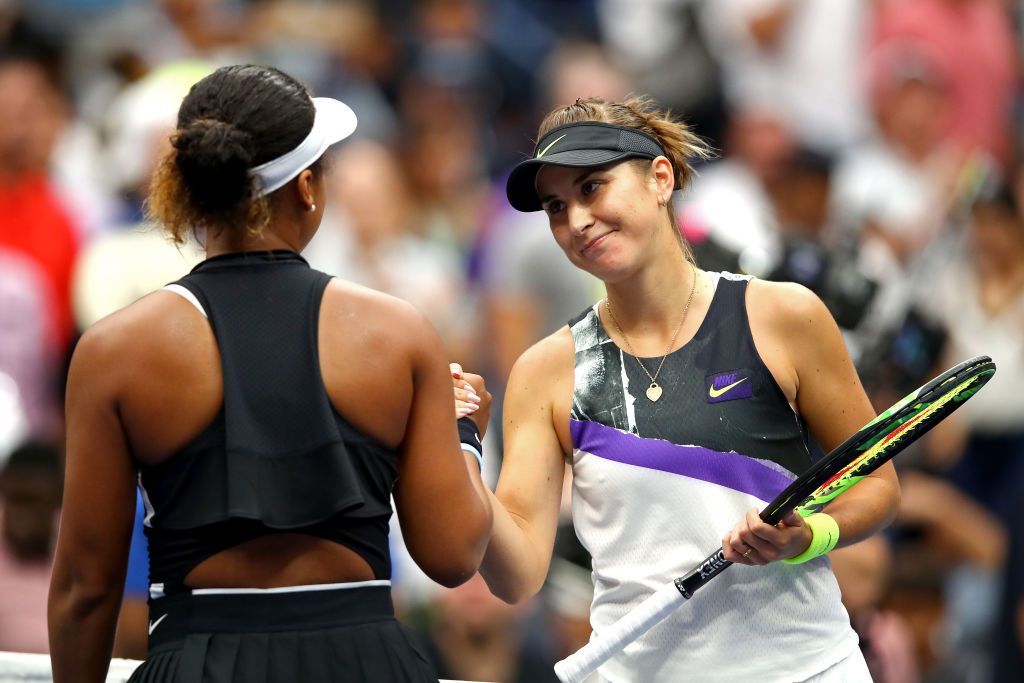 Naomi Osaka and Belinda Bencic.