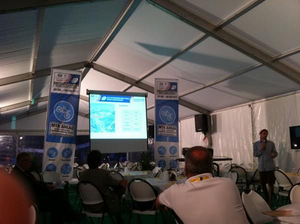 Details of the 2012 UCI Mountain Bike World Championships in Austria are revealed in Switzerland.