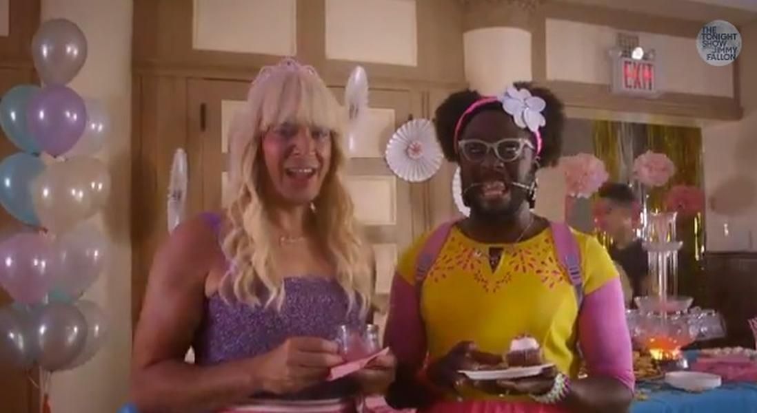 Jimmy Fallon, will.i.am debut the video for their teen anthem &amp;#039;Ew!&amp;#039;