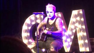 Corey Taylor in Kiss paint