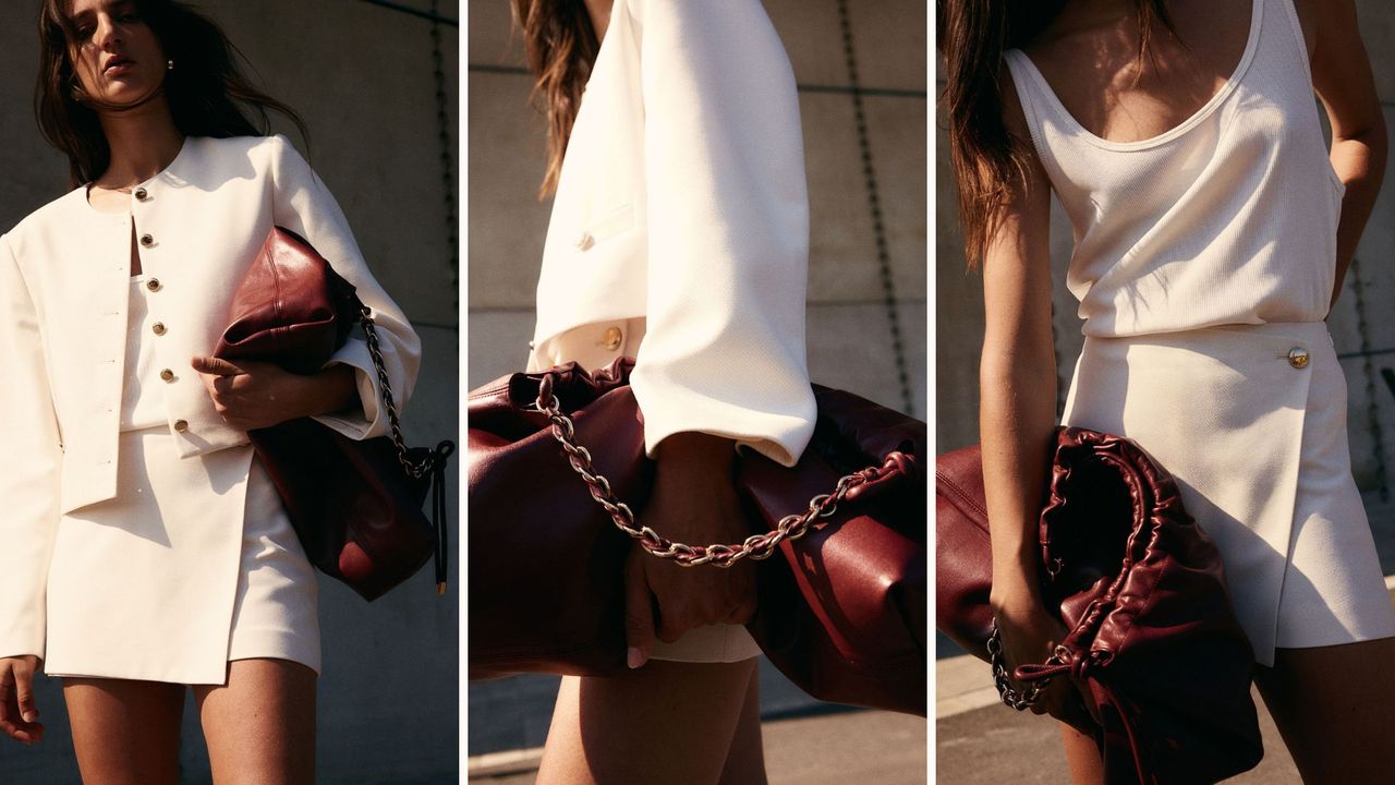 H&amp;M Hobo bag collage 