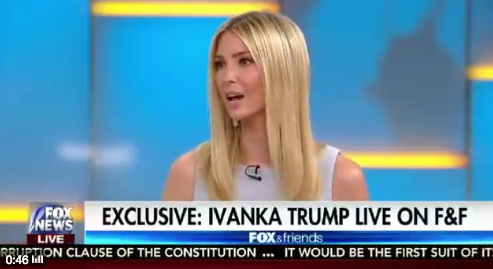 Ivanka Trump introduces workforce development week on Fox and Friends.