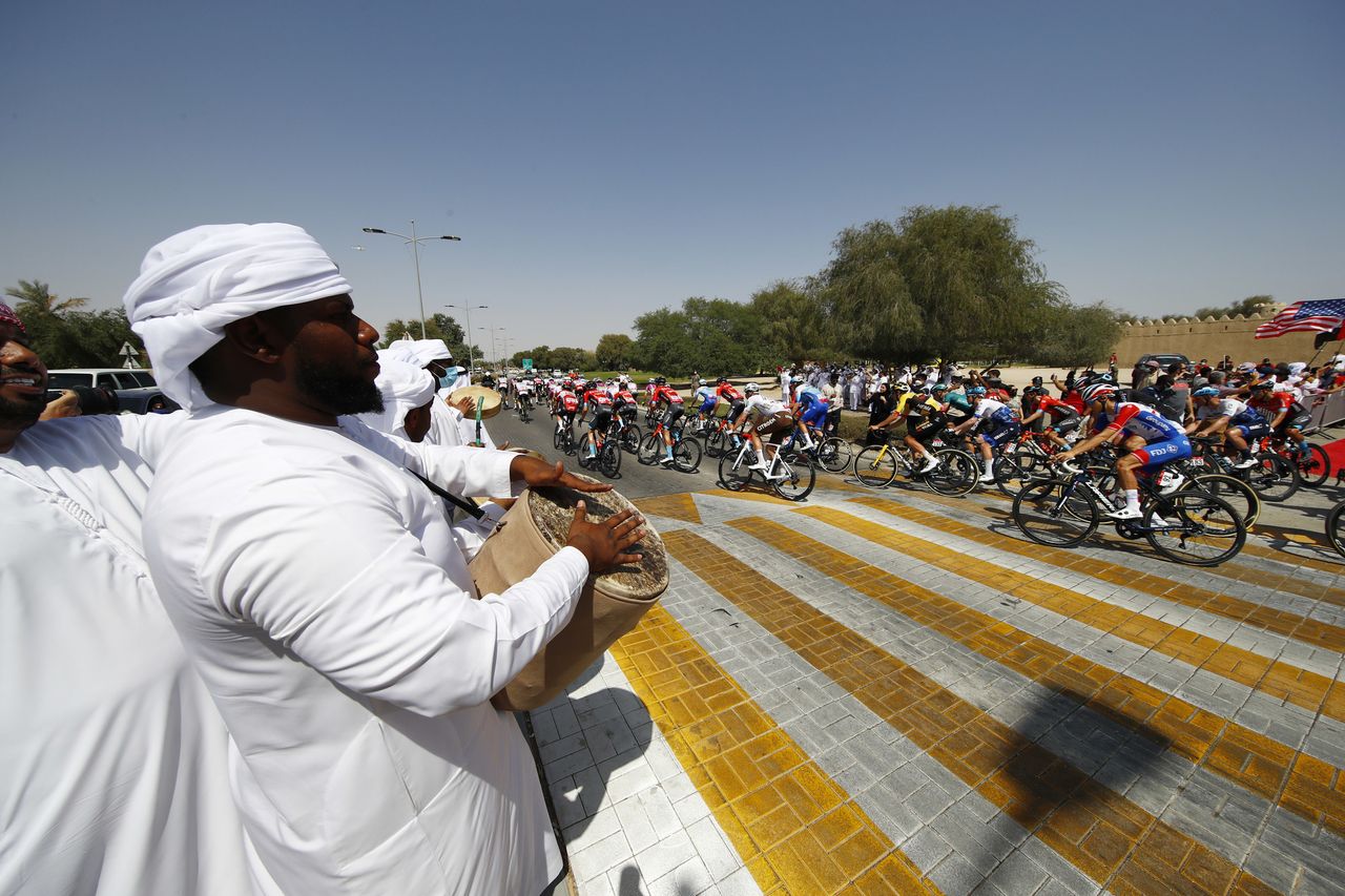 UAE Tour 2022 4th Edition 7th stage Al Ain Jebel Hafeet 148 km 26022022 Scenery photo Luca BettiniSprintCyclingAgency2022