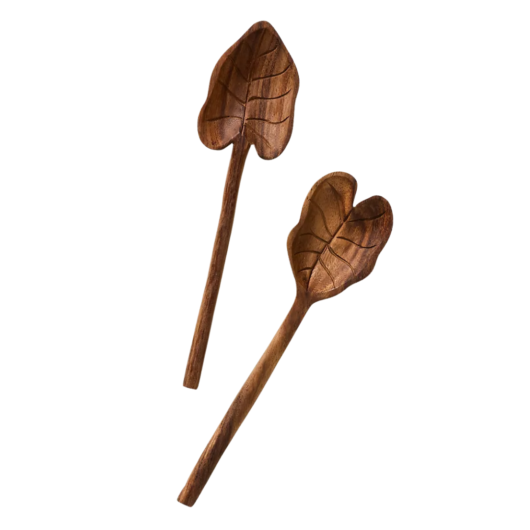 Farm Rio X Anthropologie Wood Serving Set